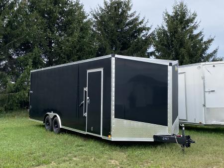 New 2026 Stealth Trailers 8.5X24 BLACK Cargo / Enclosed Trailer