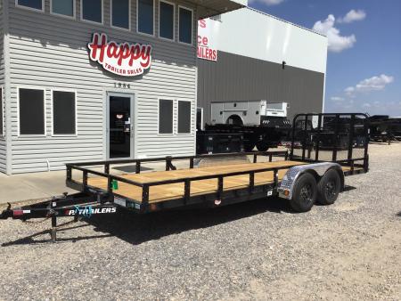 New 2027 PJ 83 x20' Tandem Axle Utility Trailer - UL