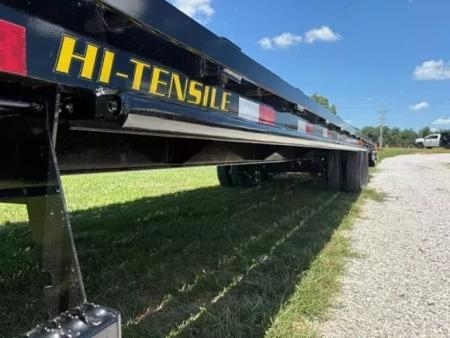 New 2027 Big Tex Trailers 102x33 Tandem 23.9K GN Flatbed w/ Mega Ramps & 2 Speed Jacks Flatbed Trailer