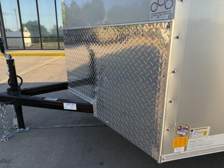 New #098146 2027 FOREST RIVER SA 6 X 12 SINGLE AXLE 3K ENCLOSED W/ REAR RAMP DOOR