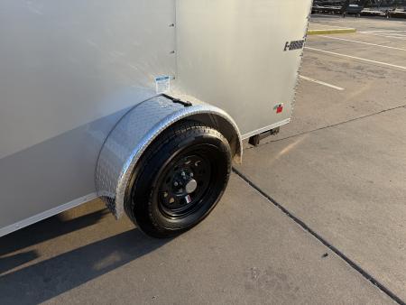 New #098146 2027 FOREST RIVER SA 6 X 12 SINGLE AXLE 3K ENCLOSED W/ REAR RAMP DOOR