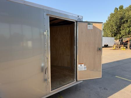 New #098146 2027 FOREST RIVER SA 6 X 12 SINGLE AXLE 3K ENCLOSED W/ REAR RAMP DOOR
