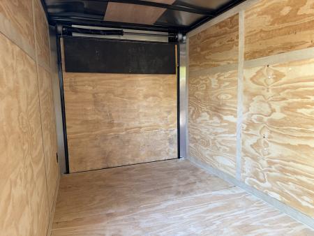 New #098146 2027 FOREST RIVER SA 6 X 12 SINGLE AXLE 3K ENCLOSED W/ REAR RAMP DOOR
