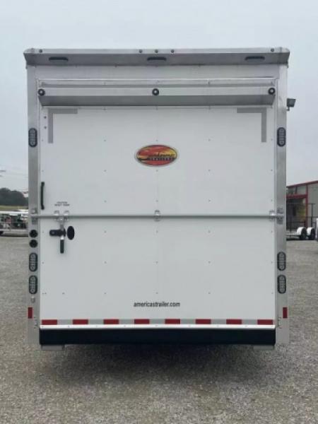 New 2027 Sundowner 3 Car Wedge Enclosed Gooseneck Car Hauler