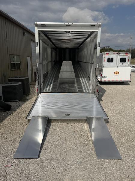 New 2027 Sundowner 3 Car Wedge Enclosed Gooseneck Car Hauler