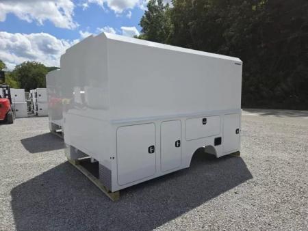 New 2027 DuraMag S-Series Aluminum Canopy Service Body 84"ca Cab and Chassis DRW Service Bodies