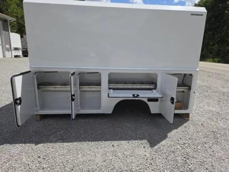New 2027 DuraMag S-Series Aluminum Canopy Service Body 84"ca Cab and Chassis DRW Service Bodies