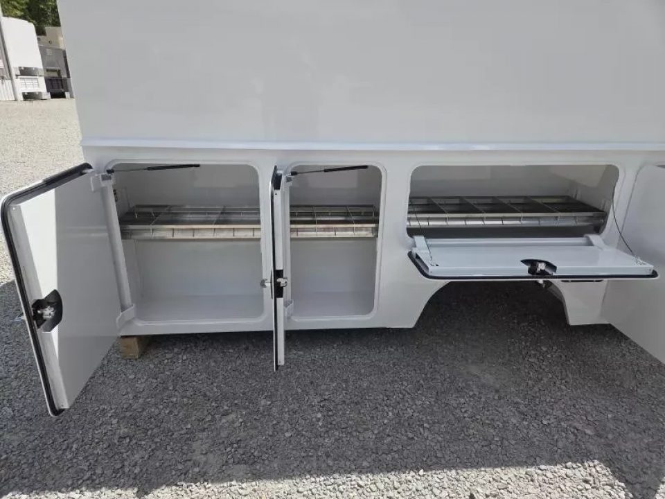 New 2027 DuraMag S-Series Aluminum Canopy Service Body 84"ca Cab and Chassis DRW Service Bodies