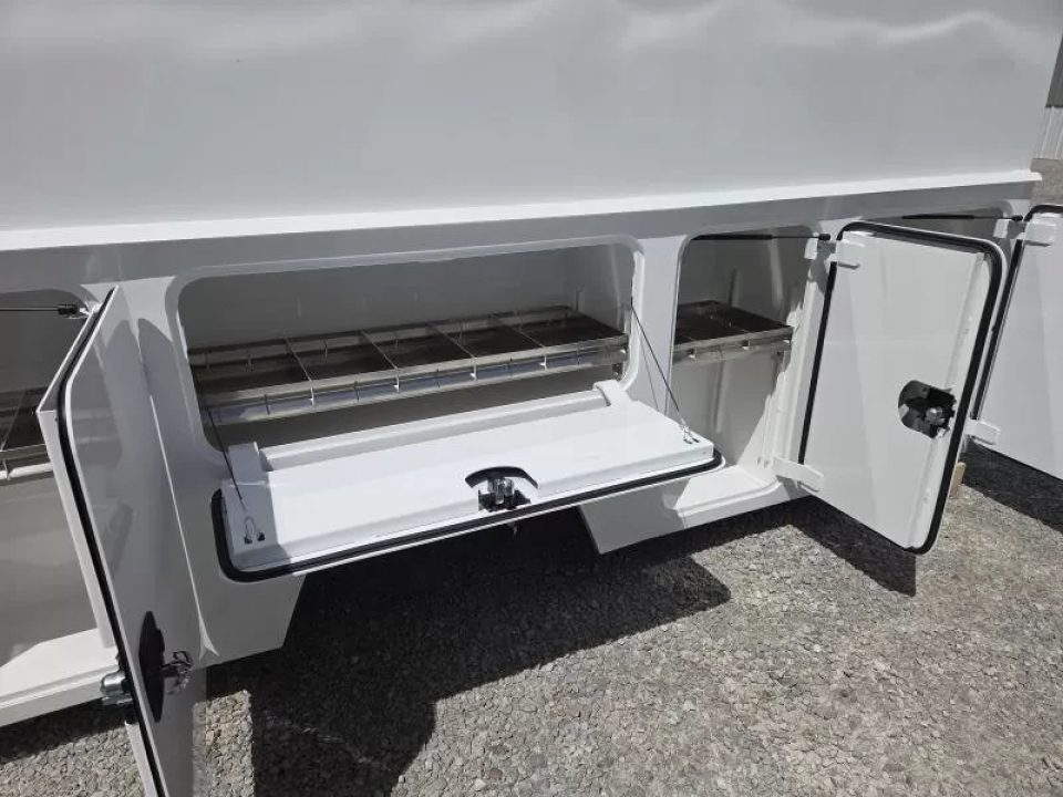 New 2027 DuraMag S-Series Aluminum Canopy Service Body 84"ca Cab and Chassis DRW Service Bodies