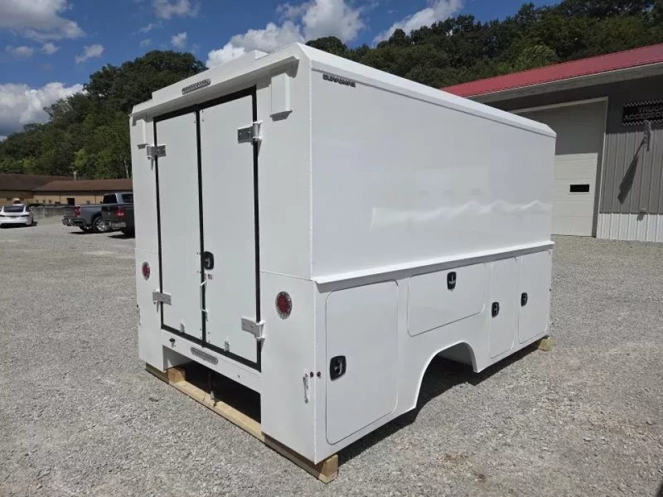 New 2027 DuraMag S-Series Aluminum Canopy Service Body 84"ca Cab and Chassis DRW Service Bodies