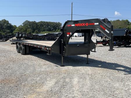 New 2027 MAXXD Hydraulic Dovetail Gooseneck Trailer | 34' x 102' 30K GVWR