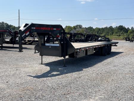New 2027 MAXXD Hydraulic Dovetail Gooseneck Trailer | 34' x 102' 30K GVWR