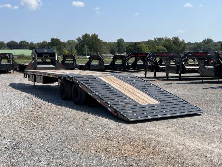 New 2027 MAXXD Hydraulic Dovetail Gooseneck Trailer | 34' x 102' 30K GVWR