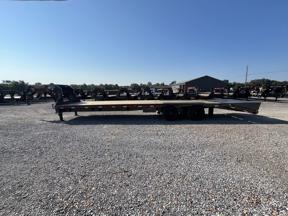 New 2027 MAXXD Gooseneck Flatbed Trailer | 102" x 32' 25.9K GVWR