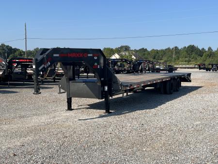 New 2027 MAXXD Gooseneck Flatbed Trailer | 102" x 32' 25.9K GVWR