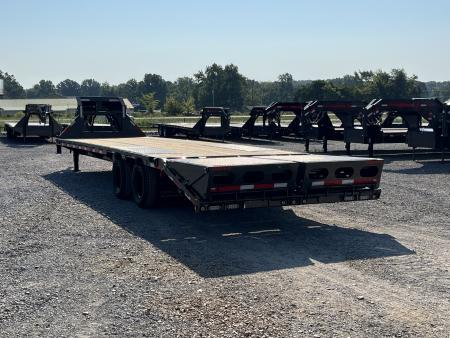 New 2027 MAXXD Gooseneck Flatbed Trailer | 102" x 32' 25.9K GVWR