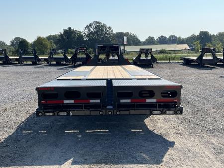 New 2027 MAXXD Gooseneck Flatbed Trailer | 102" x 32' 25.9K GVWR