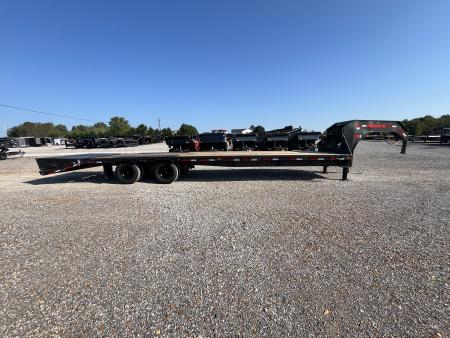 New 2027 MAXXD Gooseneck Flatbed Trailer | 102" x 32' 25.9K GVWR