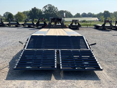 New 2027 MAXXD Gooseneck Flatbed Trailer | 102" x 32' 25.9K GVWR