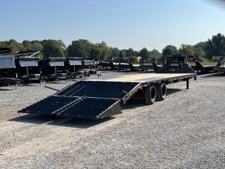 New 2027 MAXXD Gooseneck Flatbed Trailer | 102" x 32' 25.9K GVWR