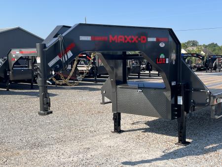 New 2027 MAXXD Gooseneck Flatbed Trailer | 102" x 32' 25.9K GVWR