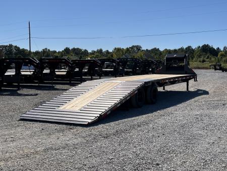 New 2027 MAXXD Hydraulic Dovetail Gooseneck Trailer | 34' x 102' 25.9K GVWR