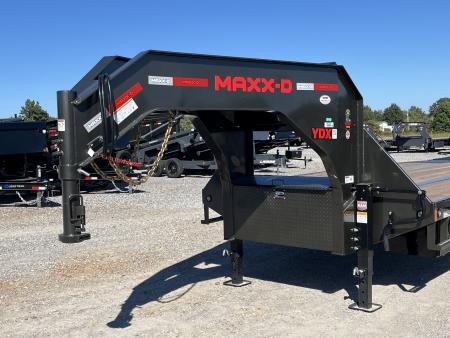 New 2027 MAXXD Hydraulic Dovetail Gooseneck Trailer | 34' x 102' 25.9K GVWR