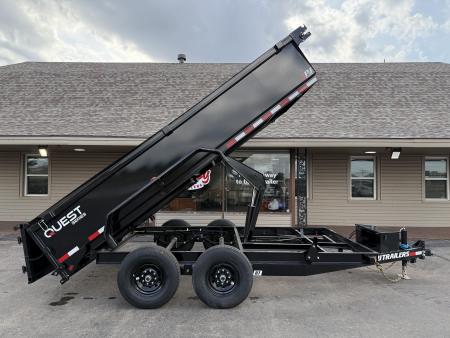 New PJ 83"x14' 14K Dump w/ 24" Sides - D7