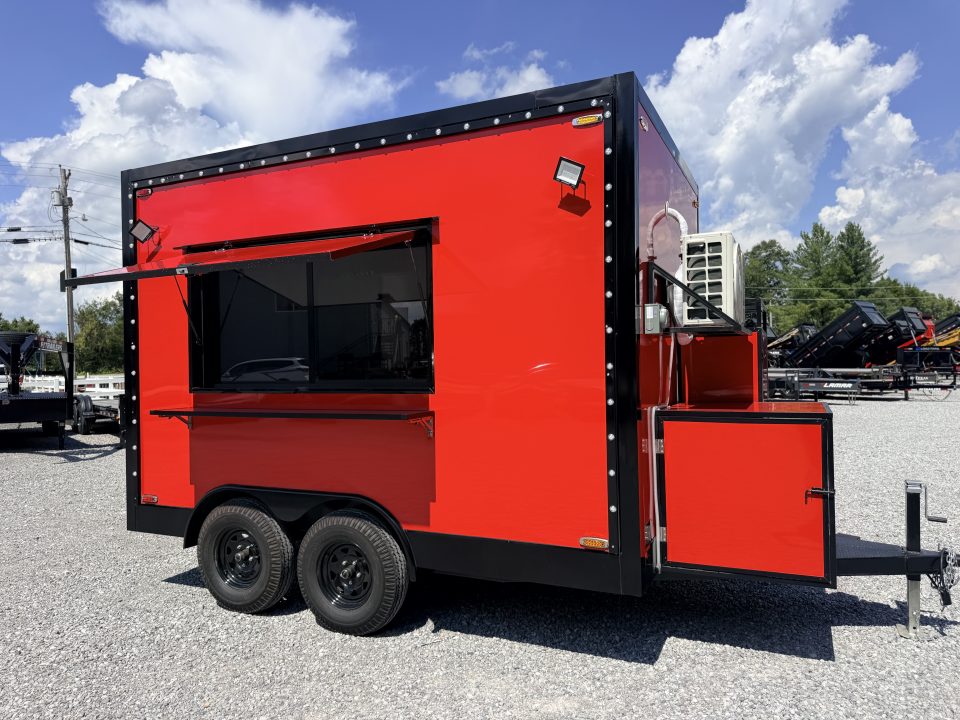 New 2026 Other 8.5X12 TA CONCESSION TRAILER FULLY EQUIPED BLACKOUT Concession