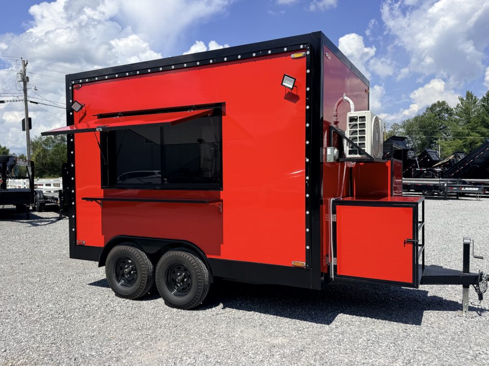 New 2026 Other 8.5X12 TA CONCESSION TRAILER FULLY EQUIPED BLACKOUT Concession