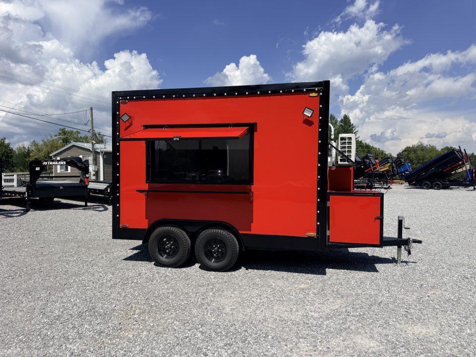 New 2026 Other 8.5X12 TA CONCESSION TRAILER FULLY EQUIPED BLACKOUT Concession