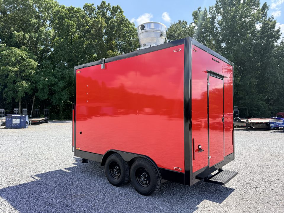 New 2026 Other 8.5X12 TA CONCESSION TRAILER FULLY EQUIPED BLACKOUT Concession