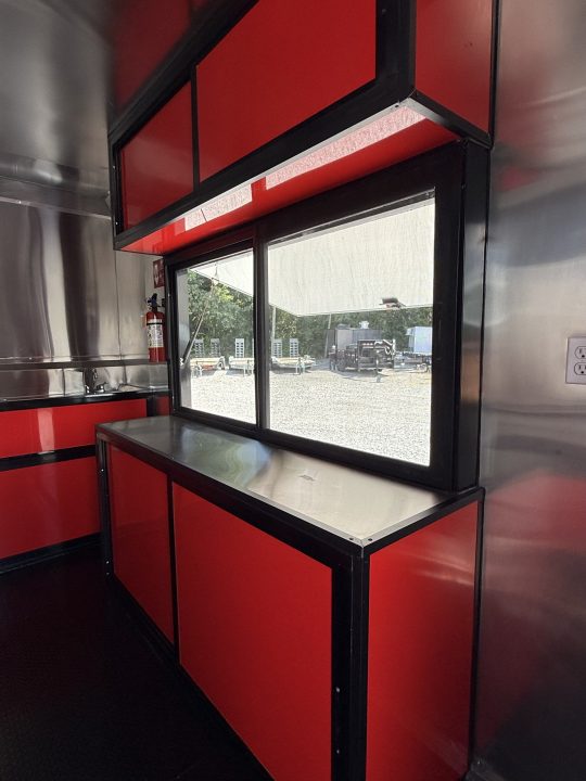 New 2026 Other 8.5X12 TA CONCESSION TRAILER FULLY EQUIPED BLACKOUT Concession