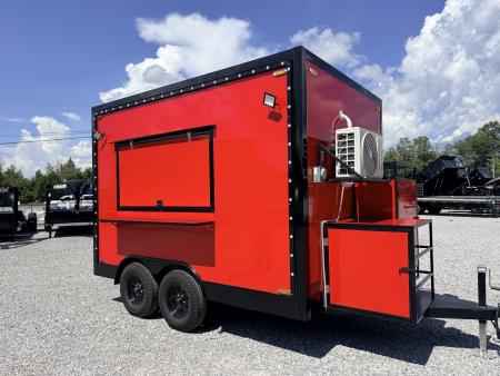 New 2026 Other 8.5X12 TA CONCESSION TRAILER FULLY EQUIPED BLACKOUT Concession