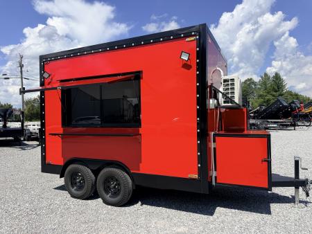 New 2026 Other 8.5X12 TA CONCESSION TRAILER FULLY EQUIPED BLACKOUT Concession
