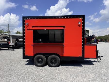 New 2026 Other 8.5X12 TA CONCESSION TRAILER FULLY EQUIPED BLACKOUT Concession