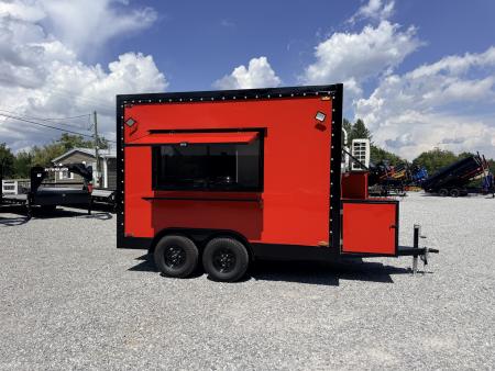 New 2026 Other 8.5X12 TA CONCESSION TRAILER FULLY EQUIPED BLACKOUT Concession