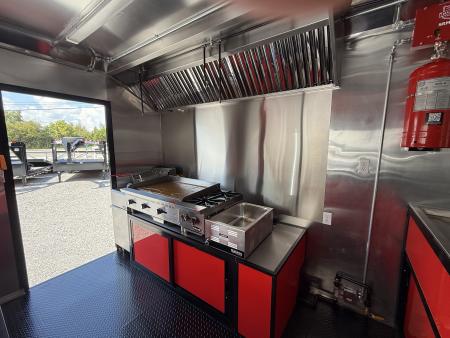 New 2026 Other 8.5X12 TA CONCESSION TRAILER FULLY EQUIPED BLACKOUT Concession