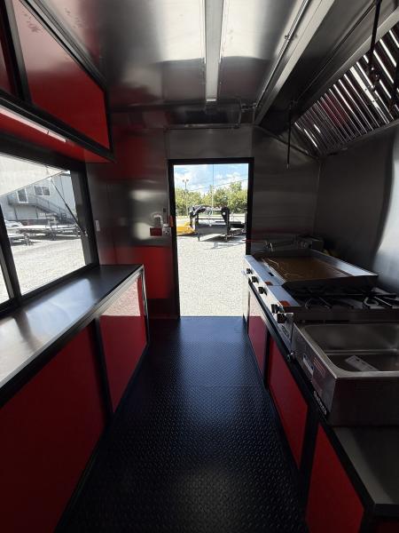 New 2026 Other 8.5X12 TA CONCESSION TRAILER FULLY EQUIPED BLACKOUT Concession