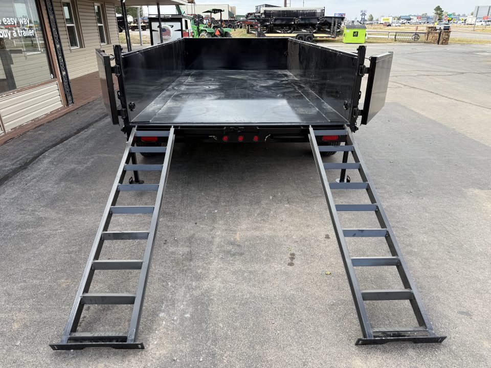 New PJ 83"x14' 14K Dump w/ 24" Sides - D7