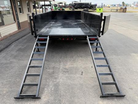 New PJ 83"x14' 14K Dump w/ 24" Sides - D7