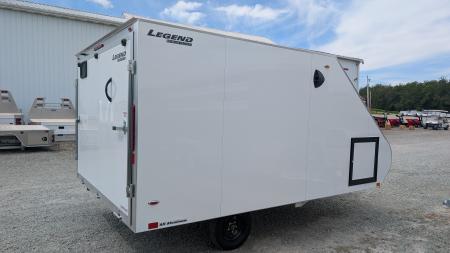 New 2027 Legend 8.5 x 13 Sport Light ALUMINUM Snowmobile/Cargo Trailer