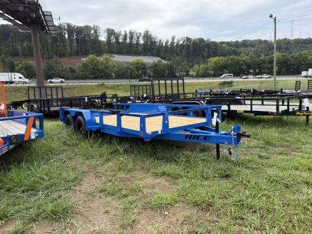 New 2026 Rice Trailers 7K 6.4X16 UTILITY Utility Trailer