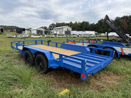 New 2026 Rice Trailers 7K 6.4X16 UTILITY Utility Trailer
