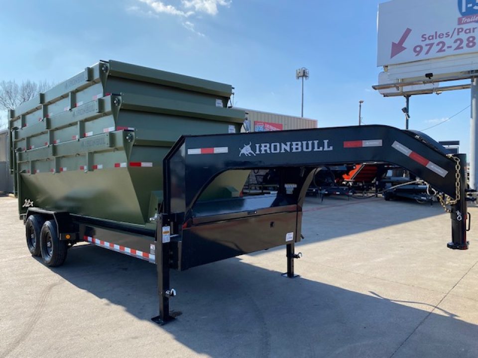 New 2027 Iron Bull DBG 83" x 16' Roll Off