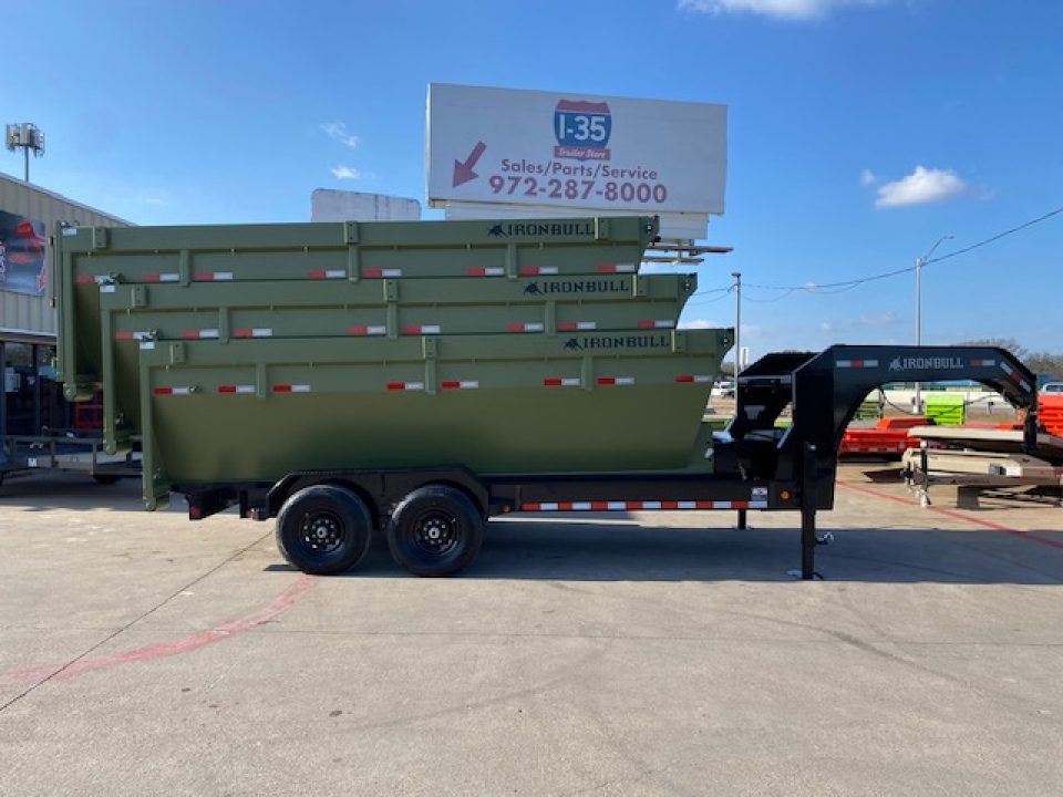 New 2027 Iron Bull DBG 83" x 16' Roll Off