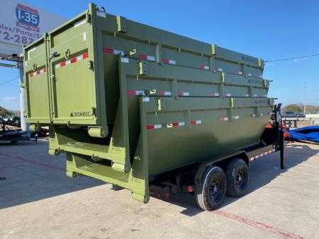 New 2027 Iron Bull DBG 83" x 16' Roll Off