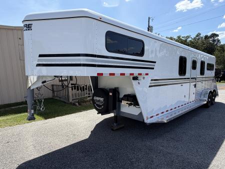 New 2027 Gore Trailers GN 2+1 w/DR and Side Ramp Horse Trailer