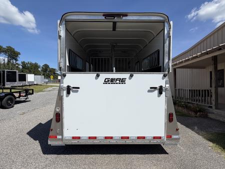 New 2027 Gore Trailers GN 2+1 w/DR and Side Ramp Horse Trailer