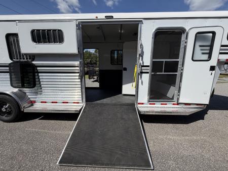 New 2027 Gore Trailers GN 2+1 w/DR and Side Ramp Horse Trailer